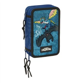 Holdall How to Train Your Dragon Dark blue 12,5 x 19,5 x 5,5 cm 37 Pieces