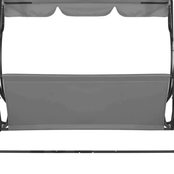 Garden swing seat material Springos GS0003S 160x100 cm waterproof fabric, gray