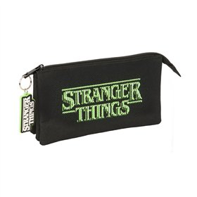 Holdall Stranger Things Black 22 x 12 x 3 cm