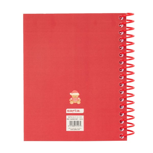 Notebook Safta Red