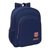 School Bag F.C. Barcelona Navy Blue 32 x 38 x 12 cm