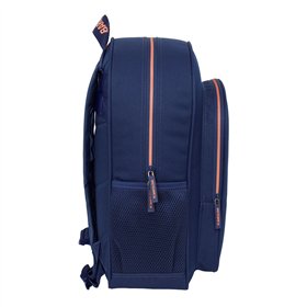 School Bag F.C. Barcelona Navy Blue 32 x 38 x 12 cm