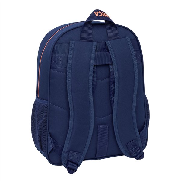 School Bag F.C. Barcelona Navy Blue 32 x 38 x 12 cm
