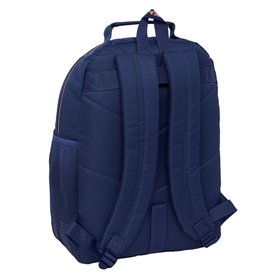 School Bag F.C. Barcelona Navy Blue 32 x 42 x 15 cm