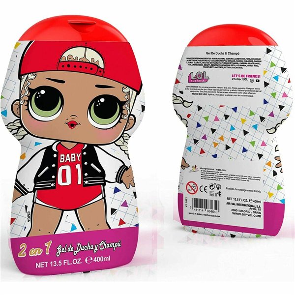 2-in-1 Gel and Shampoo LOL Surprise! P8496 400 ml (400 ml)