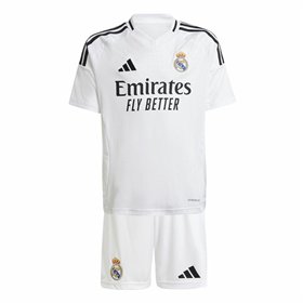 Children's Sports Outfit Adidas Real Madrid 24/25 Home Kit White
