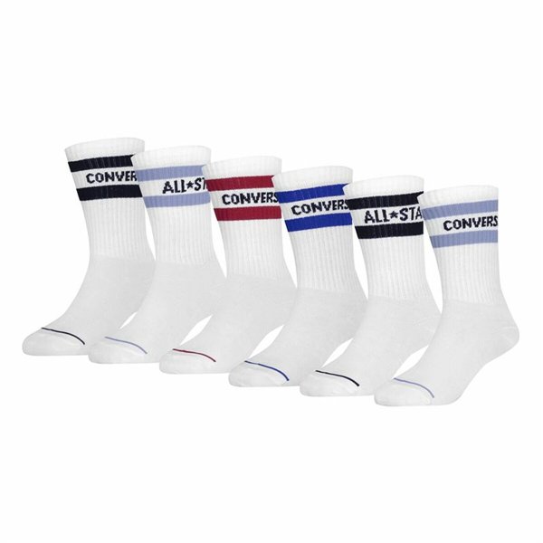 Socks Converse Wordmark Crew White (5-7 Years)