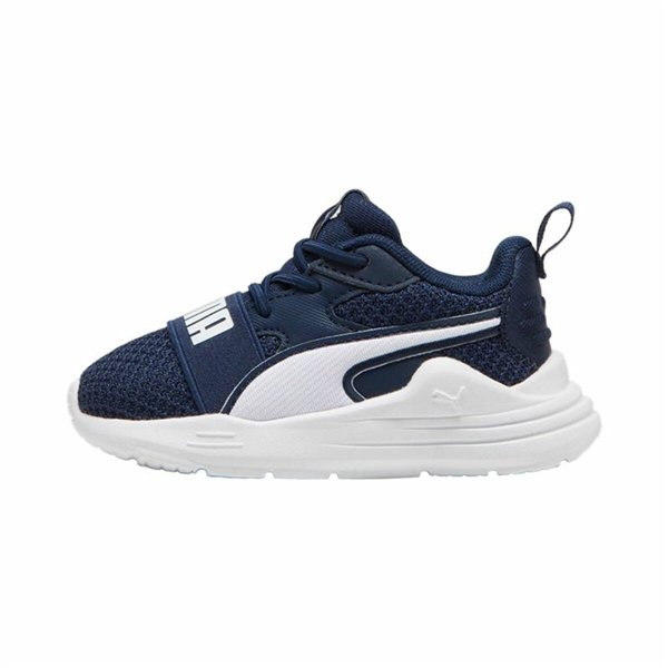 Sports Shoes for Kids Puma Wired Run Pure Ac Navy Blue