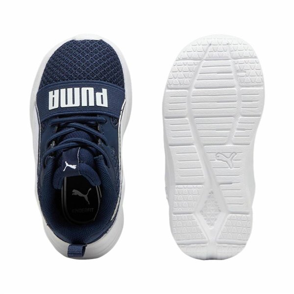 Sports Shoes for Kids Puma Wired Run Pure Ac Navy Blue