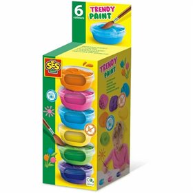 Gouache Paint Set SES Creative 6 Pieces