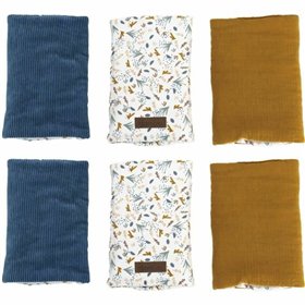 Cot protector Domiva Brown 25 Pieces