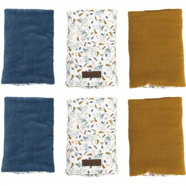 Cot protector Domiva Brown 25 Pieces