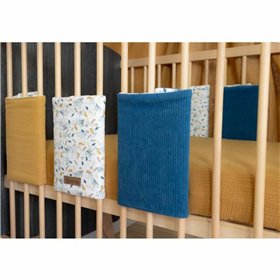 Cot protector Domiva Brown 25 Pieces