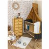Cot protector Domiva 200 cm Blue