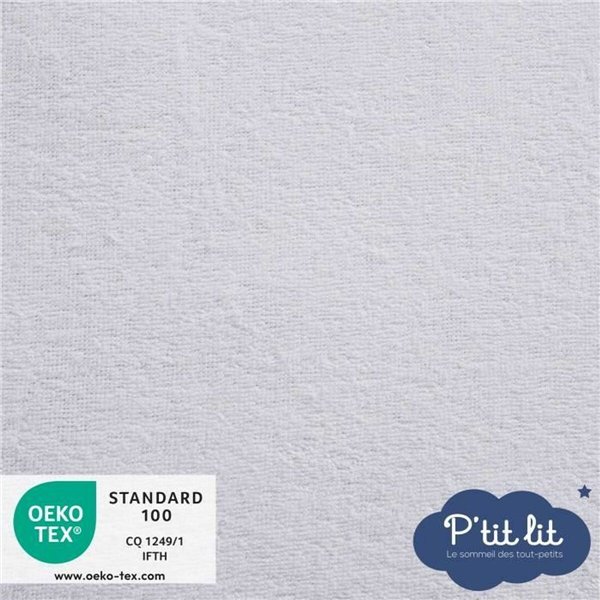 Cot protector P'TIT LIT White 25 Pieces (25 Units)