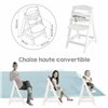 Highchair ROBA White Grey