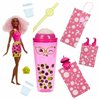 Baby Doll with Accessories Barbie Pop Reveal Scented Doll Bubble Tea Series