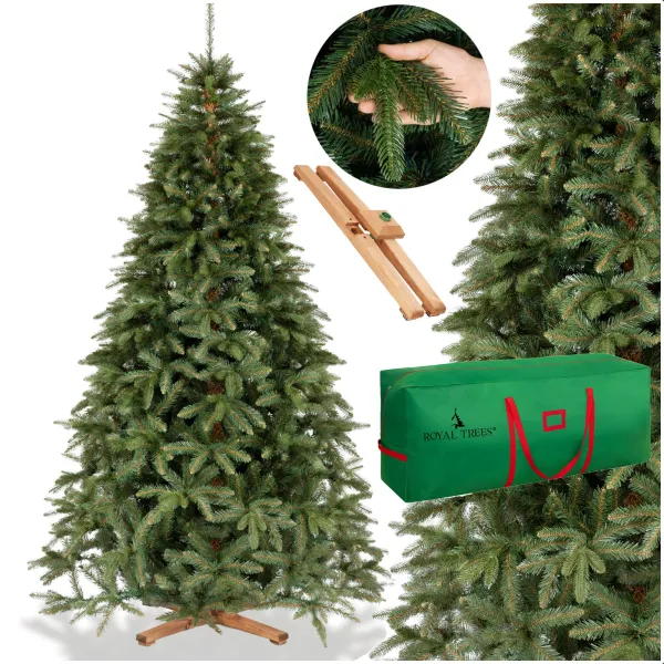 Artificial Christmas Tree Springos CT0238, Siberian Fir PE Premium, 240 cm