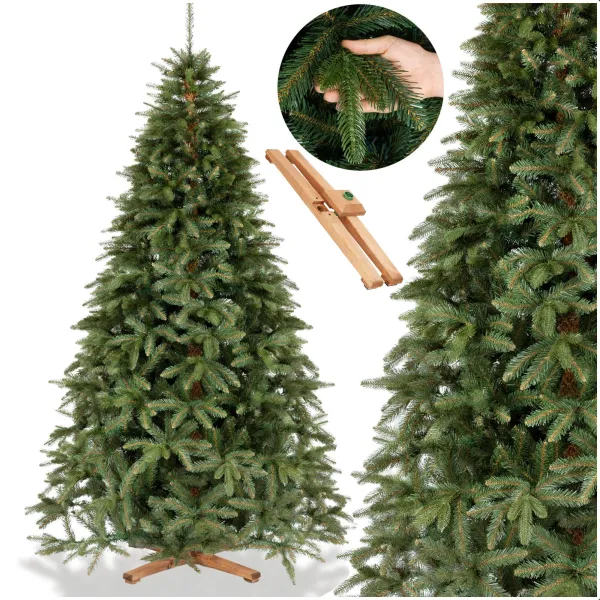 Artificial Christmas Tree Springos CT0238, Siberian Fir PE Premium, 240 cm
