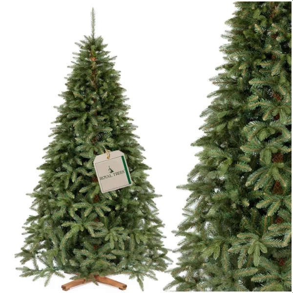Artificial Christmas Tree Springos CT0238, Siberian Fir PE Premium, 240 cm