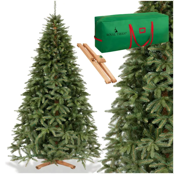 Artificial Christmas Tree Springos CT0238, Siberian Fir PE Premium, 240 cm