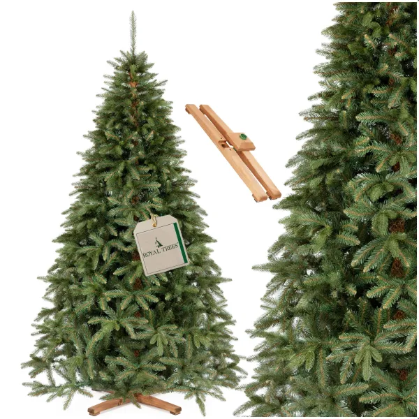 Artificial Christmas Tree Springos CT0238, Siberian Fir PE Premium, 240 cm