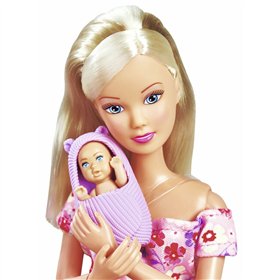 Baby Doll with Accessories Simba Steffi Love