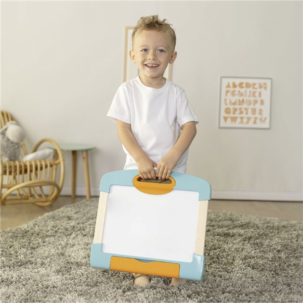 Magic Blackboard Smoby Magnetic modulo slate White Wood