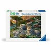 Puzzle Ravensburger Wolves in Spring