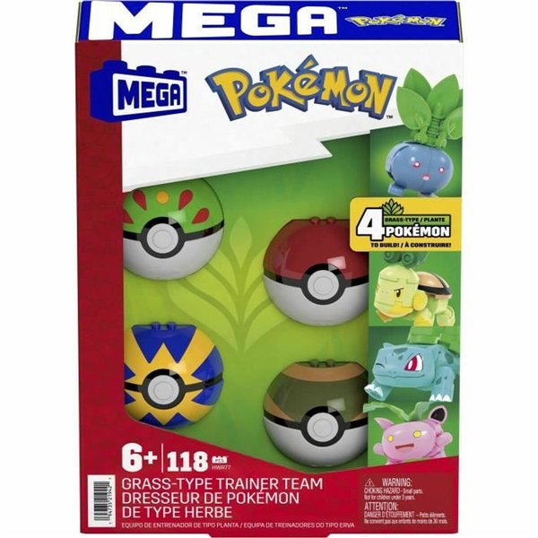 Construction set Megablocks Pokemon HWR77