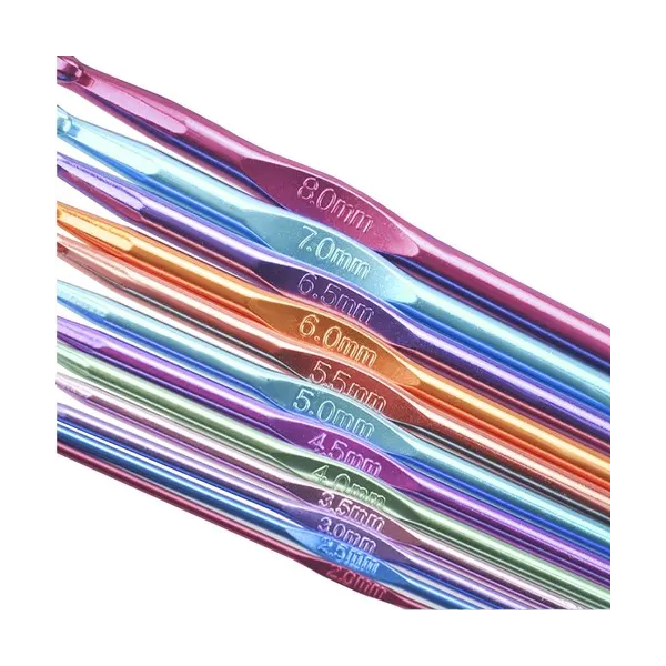 Crochet hook set 12pcs.