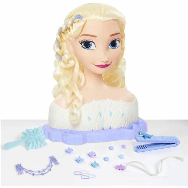 Baby Doll with Accessories Frozen Elsa Deluxe Styling Head