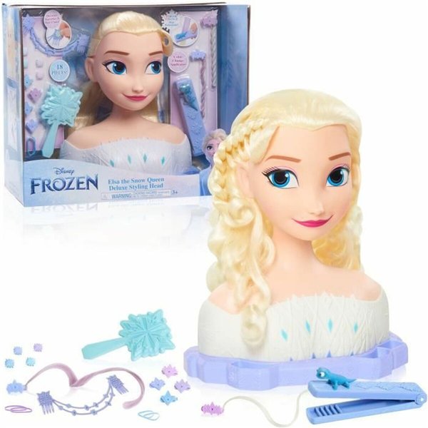 Baby Doll with Accessories Frozen Elsa Deluxe Styling Head