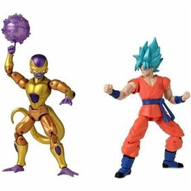 Action Figures Dragon Ball Super Dragon Stars: Golden Frieza vs Super Saiyan Blue Goku 17 cm