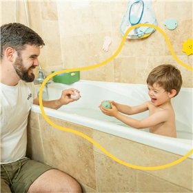 Bath Toys Badabulle 4 Pieces