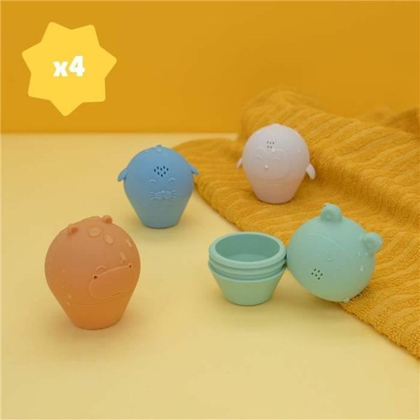 Bath Toys Badabulle 4 Pieces