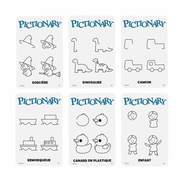 Board game Mattel PICTIONARY
