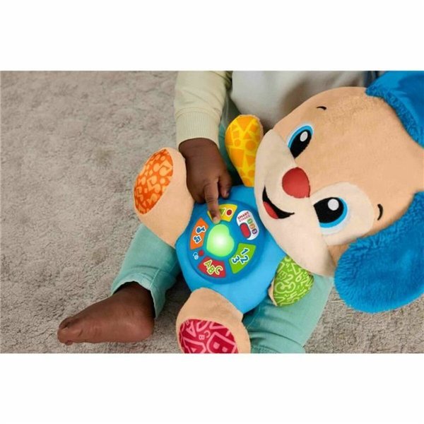 Fluffy toy Fisher-Price Laugh and Learn Puppy Progressive Awakening Musical Plush JFD20 Brown Plush Musical Dog
