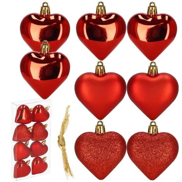Christmas Tree Decoration Set Springos CA1156, 8 pcs
