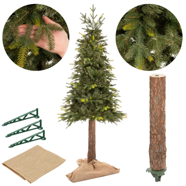 Artificial tree on trunk Springos CT0200, 220 cm.