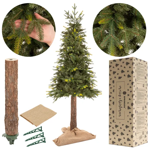 Artificial tree on trunk Springos CT0200, 220 cm.
