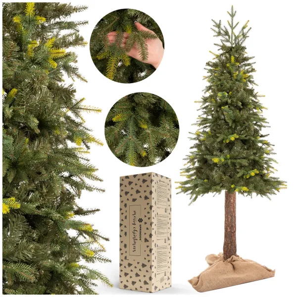 Artificial tree on trunk Springos CT0200, 220 cm.