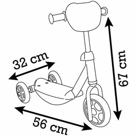 Tricycle Smoby Stitch 3R