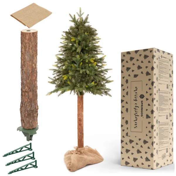 Artificial Christmas Tree on Trunk Springos CT0198, 150 cm