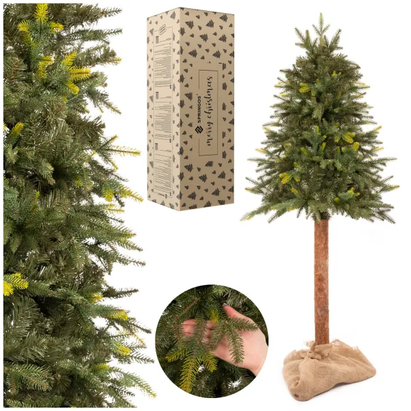 Artificial Christmas Tree on Trunk Springos CT0198, 150 cm