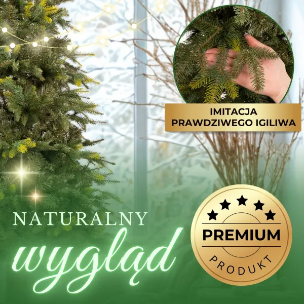 Artificial Christmas Tree on Trunk Springos CT0198, 150 cm