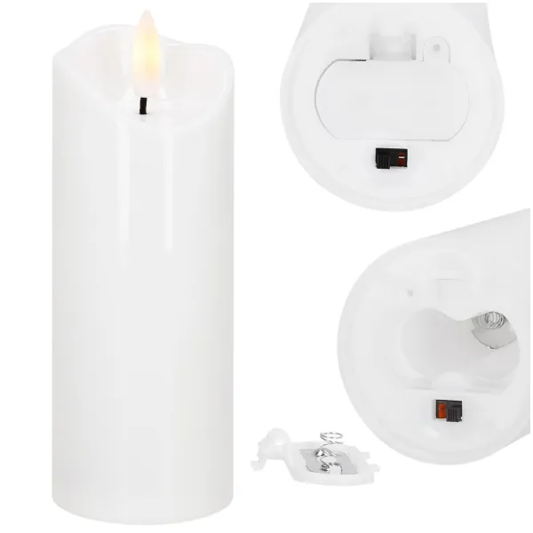 Springos LED-kynttilä HA7551, 12,5 x 5 cm
