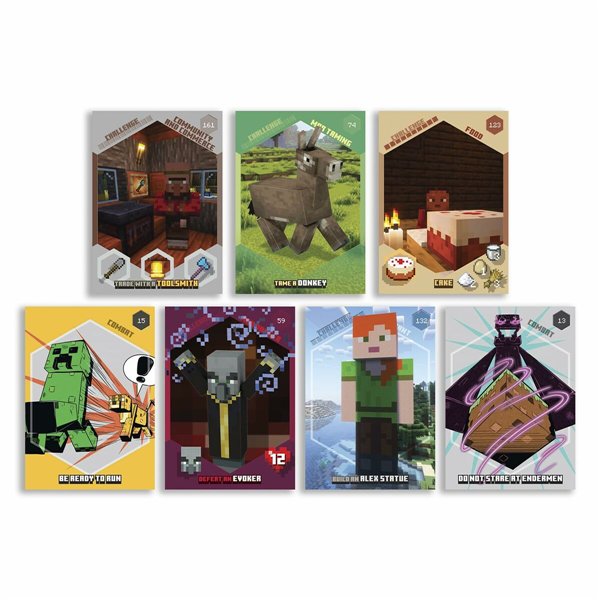 Pack of stickers Panini Minecraft TC 4