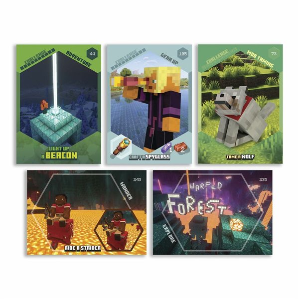 Pack of stickers Panini Minecraft TC 4