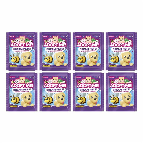 Pack of stickers Panini ¡Adoptame! Roblox